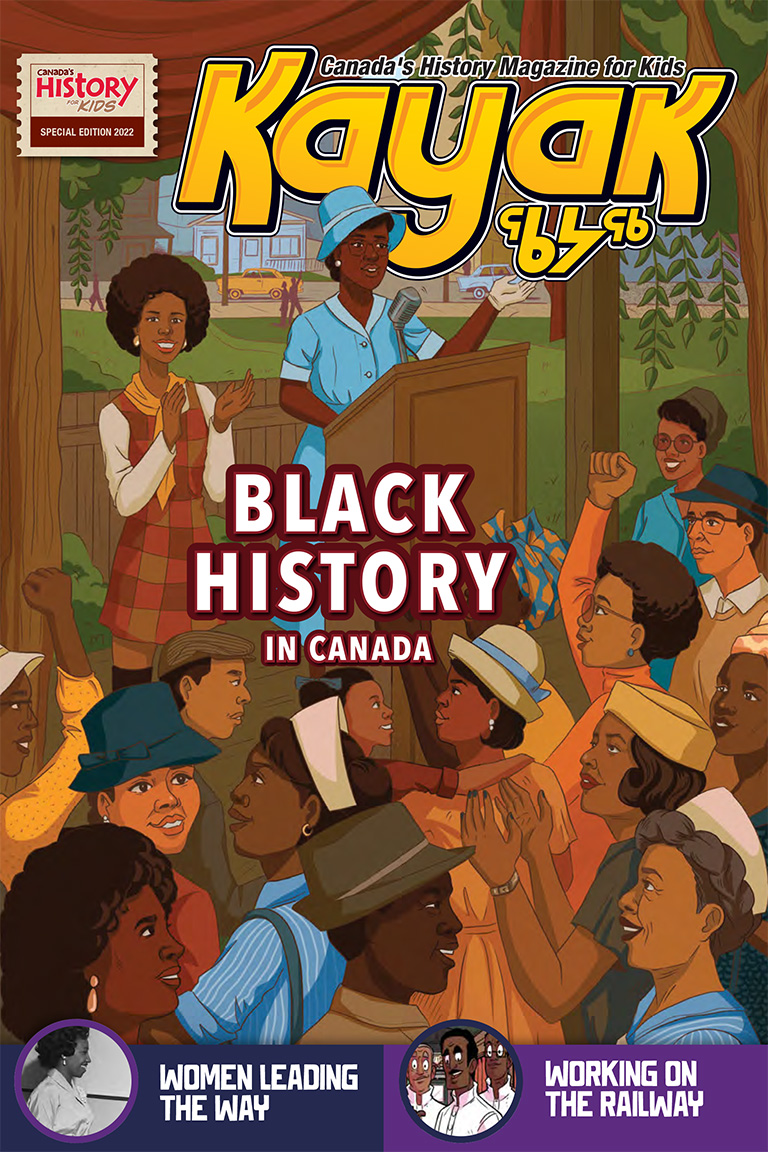 Cover of 2022 Kayak Black History issue