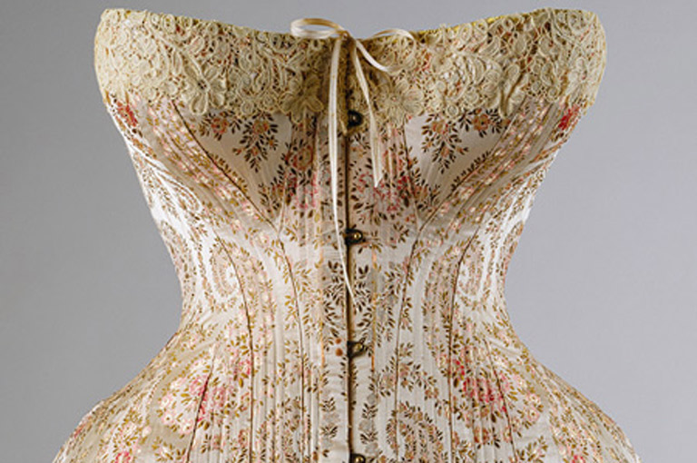 Underwear: 1890s ventilated corset  Fashion and Decor: A Cultural History