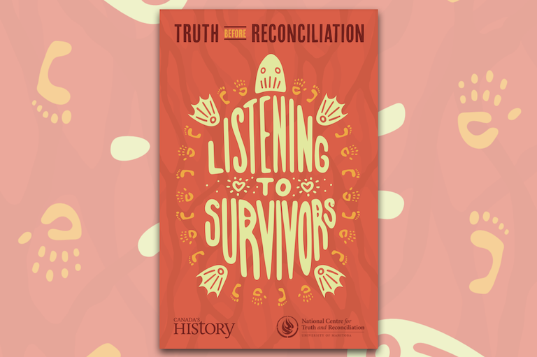 Orange cover of Truth Before Reconciliation: Listening to Survivors