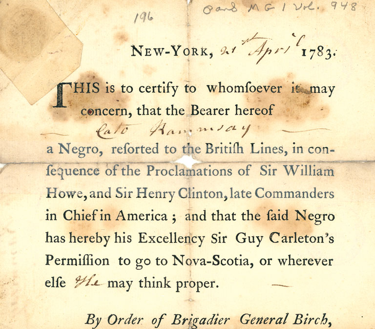 Behind the Book of Negroes - Canada's History