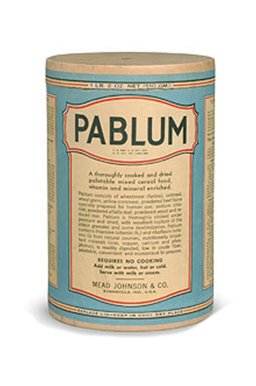 pablum in bottle