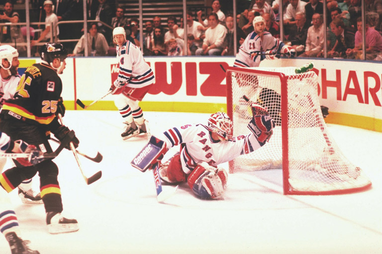 On June 14, 1994, The New York Rangers defeat The Vancouver
