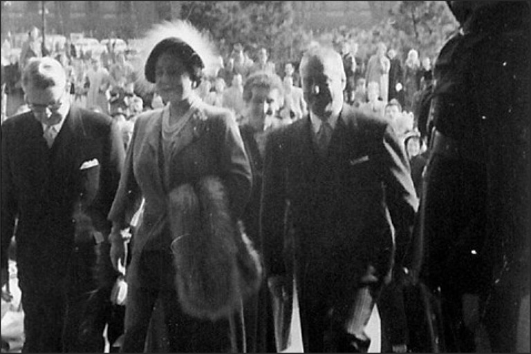 who made their first royal visit to canada in 1951