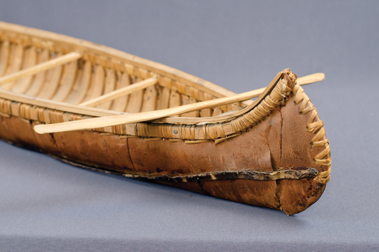 Birchbark Canoe Model - Canada's History